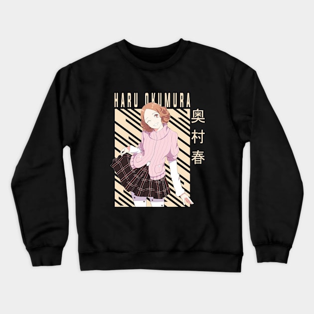 Haru Okumura - Persona 5 Crewneck Sweatshirt by Otaku Emporium